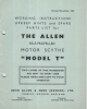 The Allen Self-Propelled Motor Scythe "Model T"